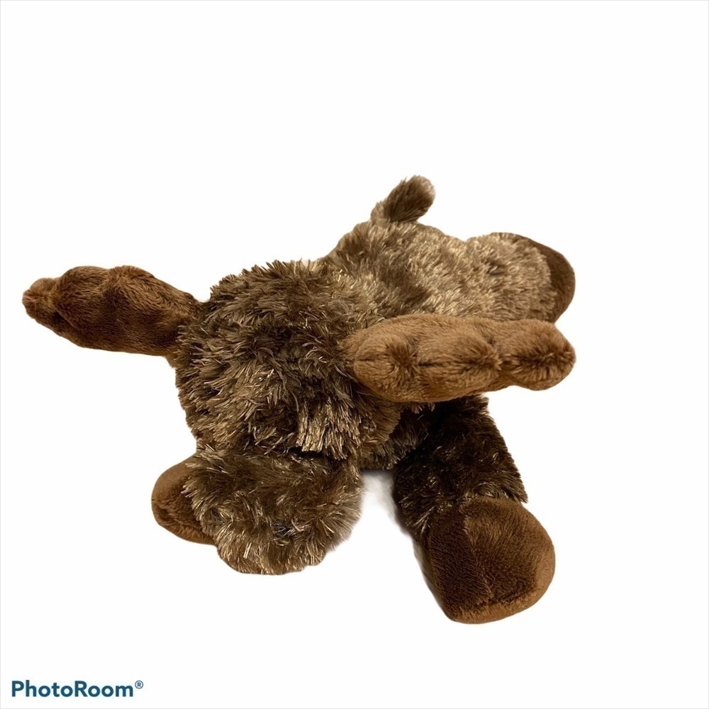 Aurora Plush Moose Brown Stuffed Animal